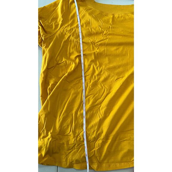 Anybody Cozy Knit Criss Cross Back Long Sleeve Top GOLDEN NWOT SIZE 3XL - Picture 9 of 9